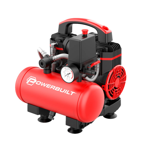 POWERBUILT Air Compressor 3L 900W Oil Less