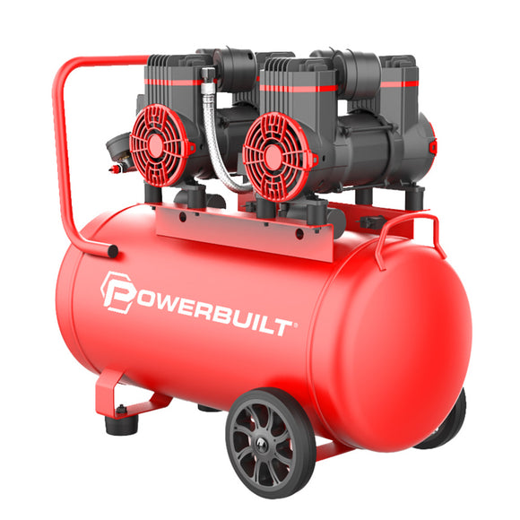 POWERBUILT Air Compressor 50L 2900W Oil Less