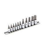 POWERBUILT 1/4″ Dr 3/8″ Dr 11pc Hex Bit Socket Set