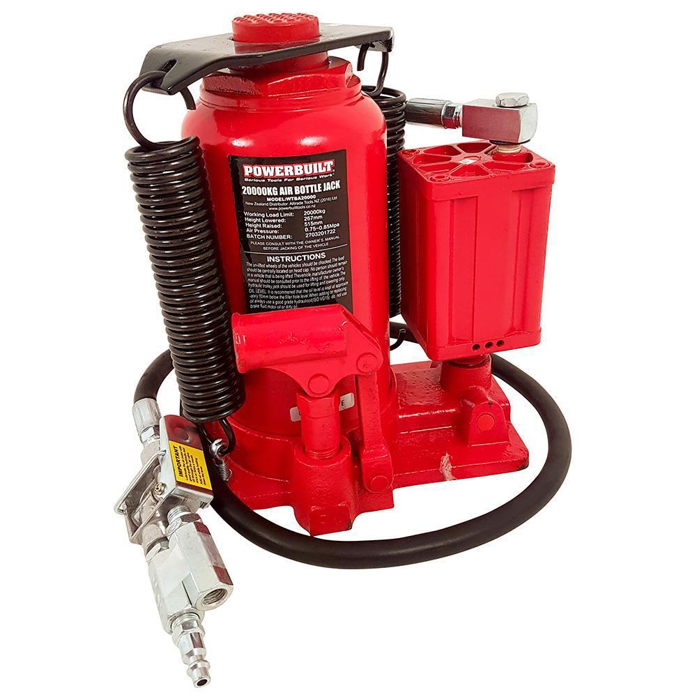 Powerbuilt 22Ton / 20000Kg Air Hydraulic Bottle Jack – Herbos Equipment